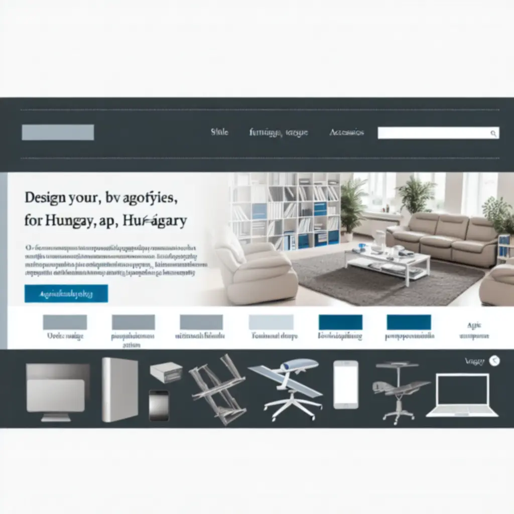 Kiemelt irodai termékkategóriákat bemutató promóciós banner