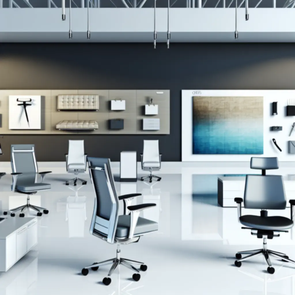 Ajánlott irodaszerek és munkahelyi megoldások válogatása modern, rendezett irodai környezetben.